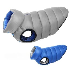 english bulldog reversible winter jacket
