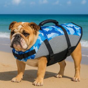 english bulldog shop life jacket