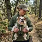 Outdoor English Bulldog Backpack