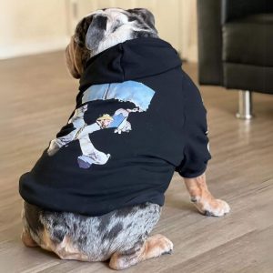 english bulldog shop woof hoodies