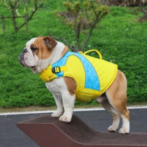 sun waves english bulldog life jacket