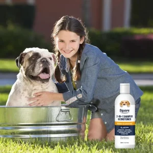2-in-1 shampoo and conditioner for english bulldogs