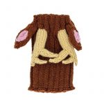 holiday reindeer bulldog hat
