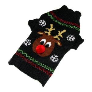 christmas english bulldog sweater