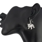 english bulldog earrings