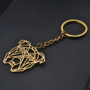 english bulldog key chain