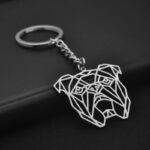 english bulldog key chain