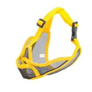 english bulldog mesh muzzle