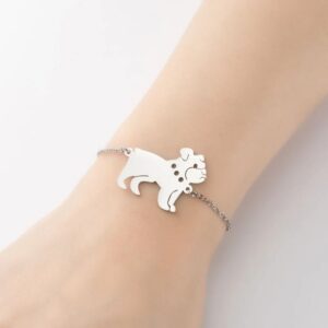 english bulldog mom bracelet
