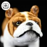 english bulldog stuffed plush toy