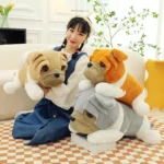 english bulldog stuffed toy