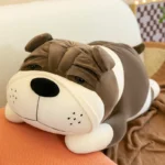 english bulldog stuffed toy pillow