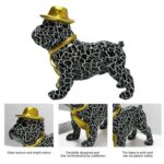 gentleman english bulldog statue