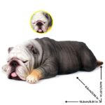 sleepy english bulldog ornament