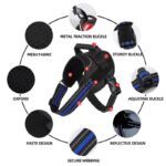 tactical no-pull bulldog harness