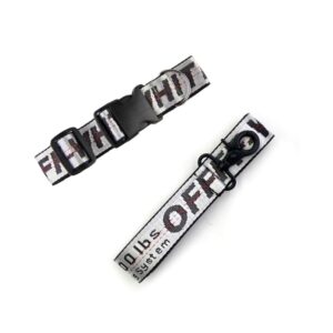 woof english bulldog collar
