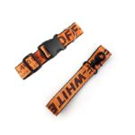 woof english bulldog collar