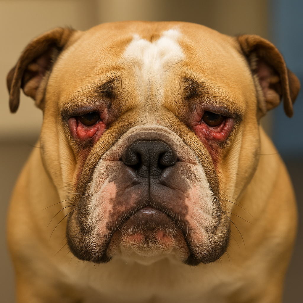 english bulldog entropion