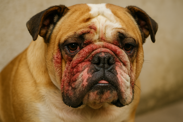 Bulldog Infected Wrinkles english bulldog shop
