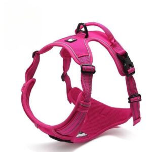 breathable padded english bulldog harness