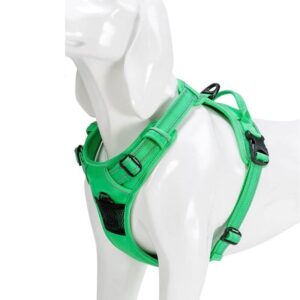 breathable padded english bulldog harness
