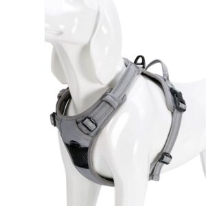 breathable padded english bulldog harness