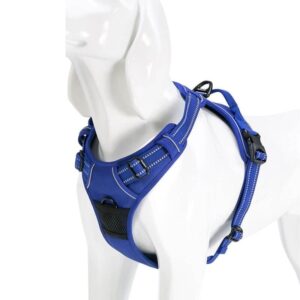 breathable padded english bulldog harness