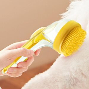 english bulldog bathing brush