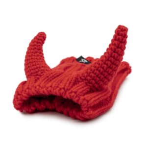 bulldog devil snood hat