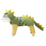 rainasaur english bulldog raincoat