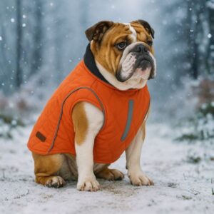 windbreaker english bulldog vest