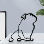 english bulldog sculpture