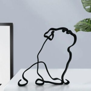 english bulldog sculpture
