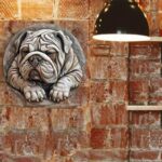 english bulldog wall plate