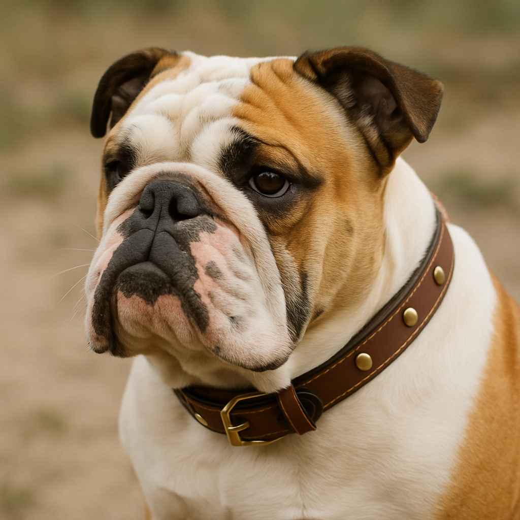 best english bulldog collar
