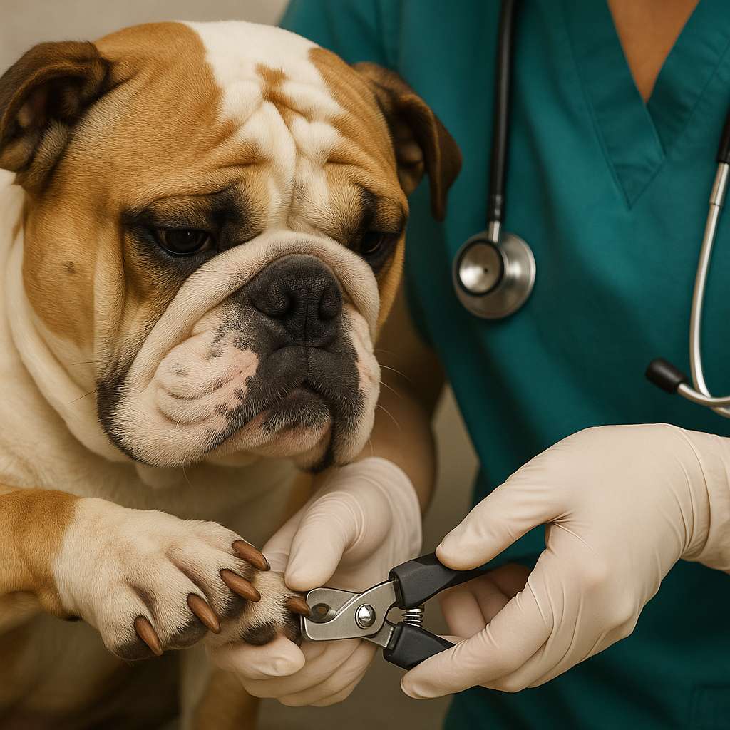 english bulldog nails