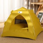 cozy english bulldog tent house