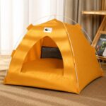 cozy english bulldog tent house
