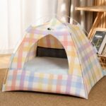 cozy english bulldog tent house
