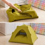 cozy english bulldog tent house